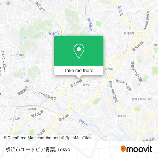 横浜市ユートピア青葉 map
