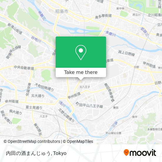 内田の酒まんじゅう map