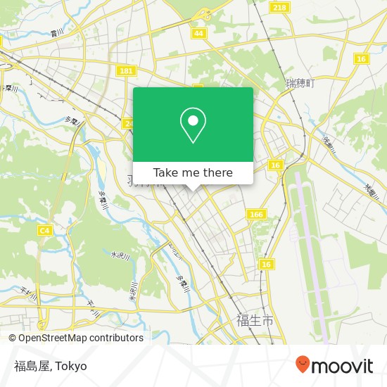 福島屋 map