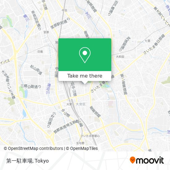 第一駐車場 map