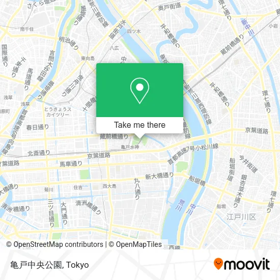 亀戸中央公園 map