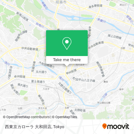 西東京カローラ 大和田店 map