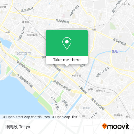 神輿殿 map