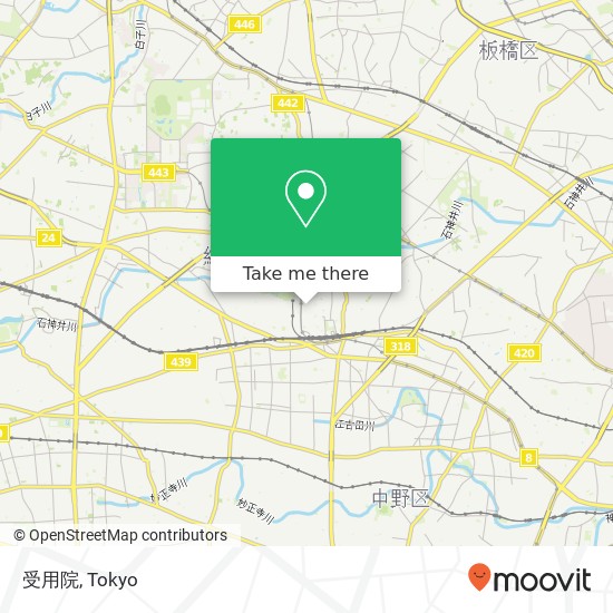 受用院 map