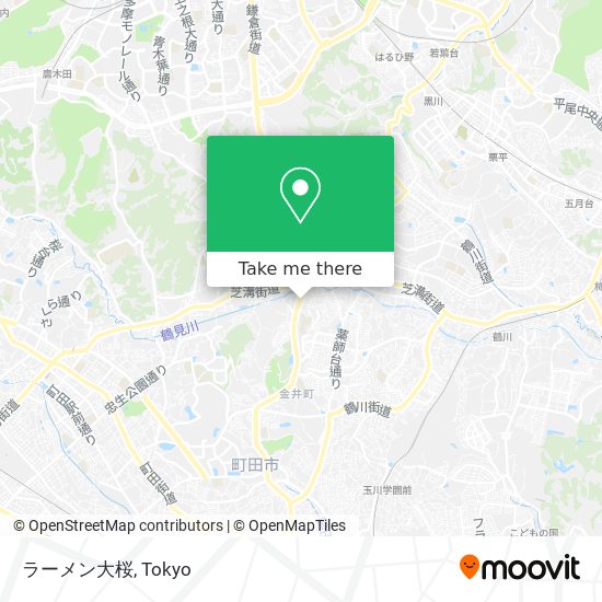 ラーメン大桜 map