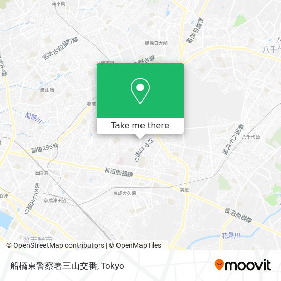 船橋東警察署三山交番 map