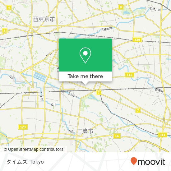 タイムズ map