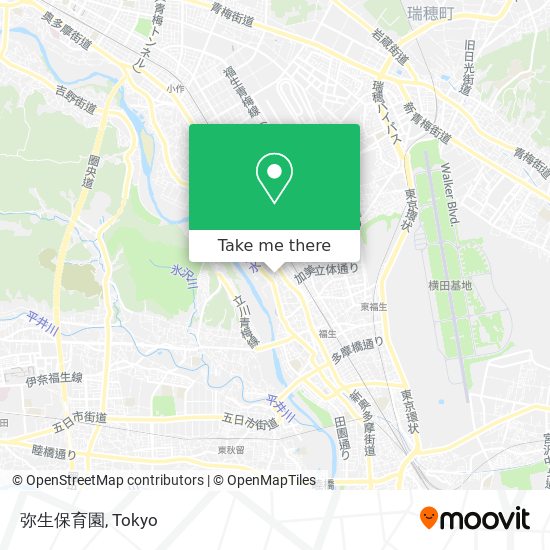 弥生保育園 map