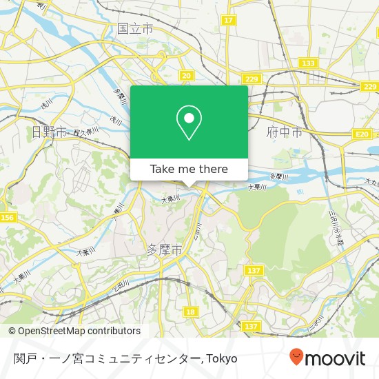 関戸・一ノ宮コミュニティセンター map