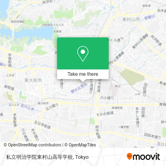 私立明治学院東村山高等学校 map
