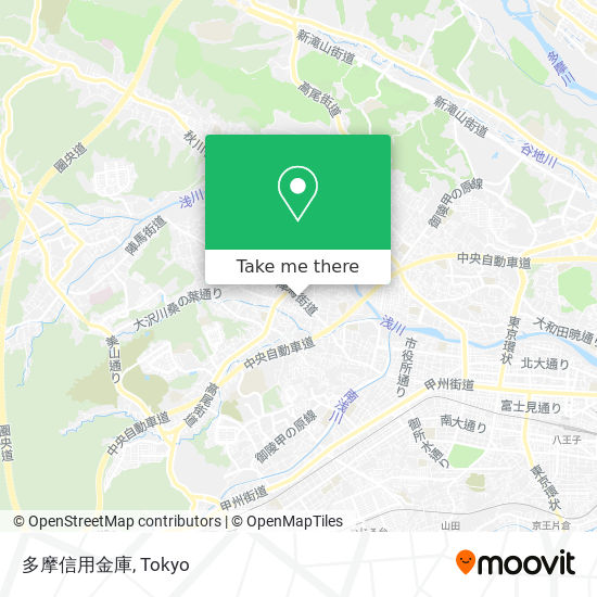 多摩信用金庫 map