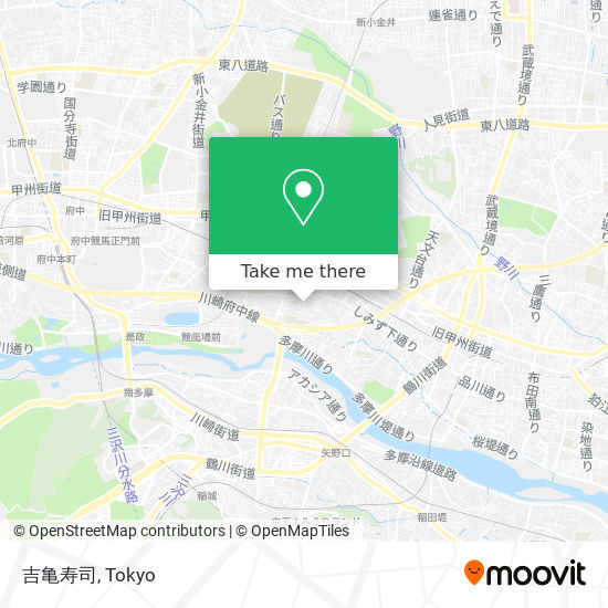 吉亀寿司 map