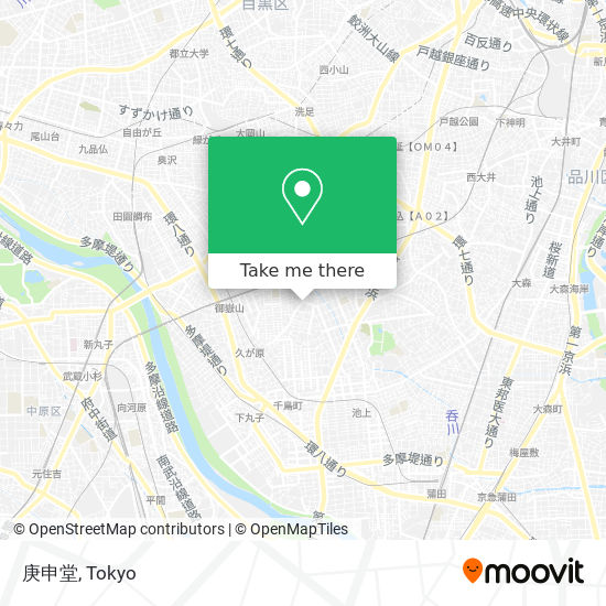 庚申堂 map