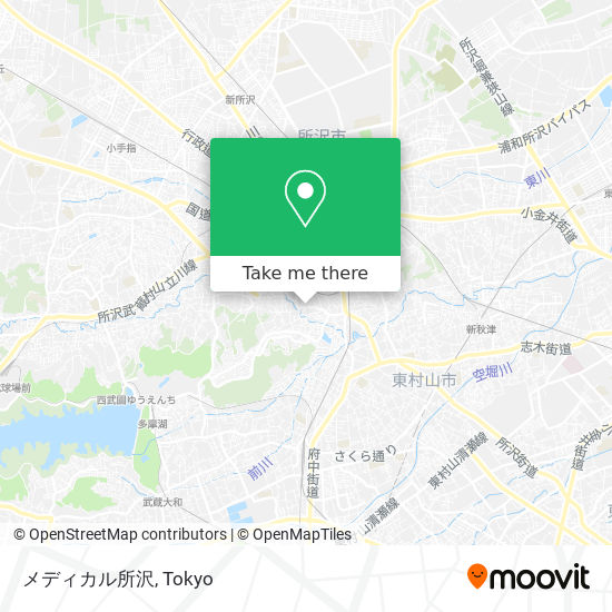 メディカル所沢 map