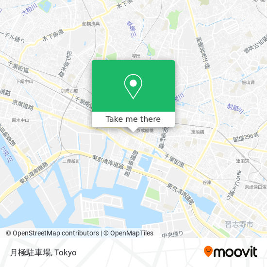 月極駐車場 map