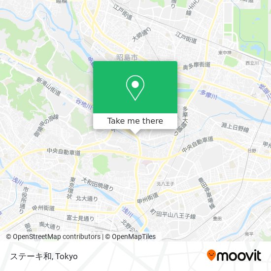 ステーキ和 map