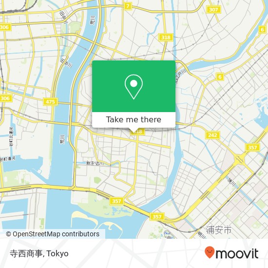 寺西商事 map