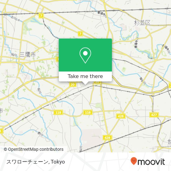 スワローチェーン map