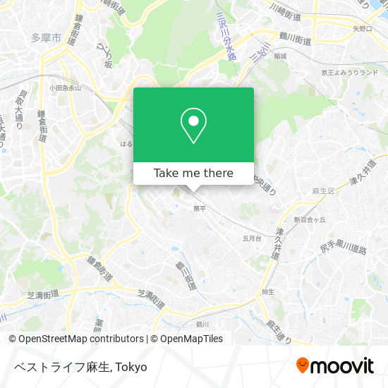 ベストライフ麻生 map