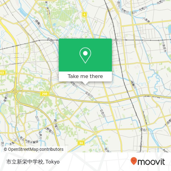 市立新栄中学校 map