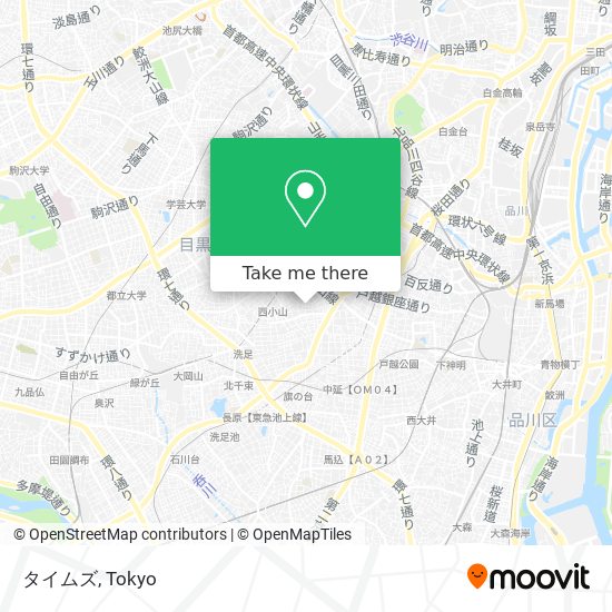 タイムズ map