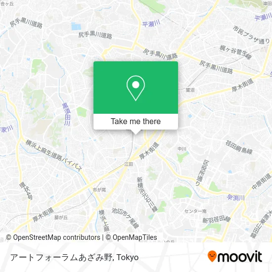 アートフォーラムあざみ野 map