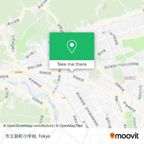 市立新町小学校 map