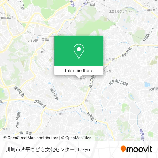 川崎市片平こども文化センター map