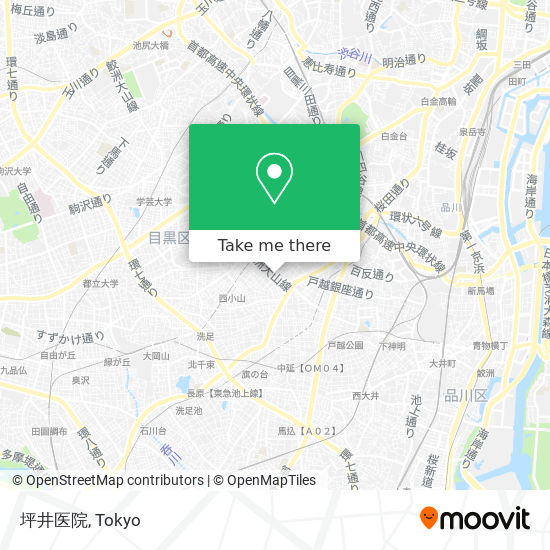 坪井医院 map