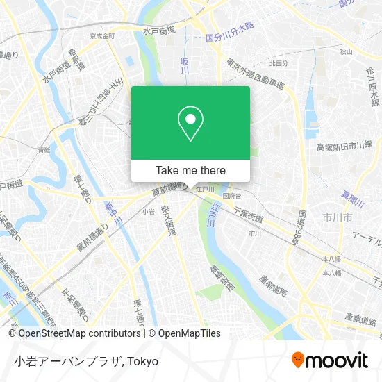 Koiwa Urban Plaza map