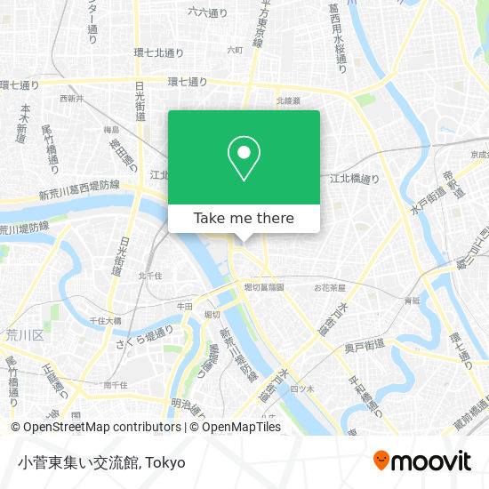 小菅東集い交流館 map