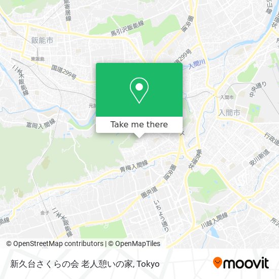 新久台さくらの会 老人憩いの家 map