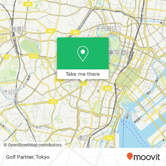 Golf Partner map