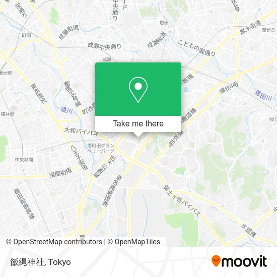 飯縄神社 map