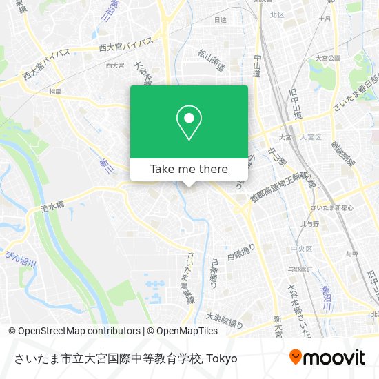 さいたま市立大宮国際中等教育学校 map