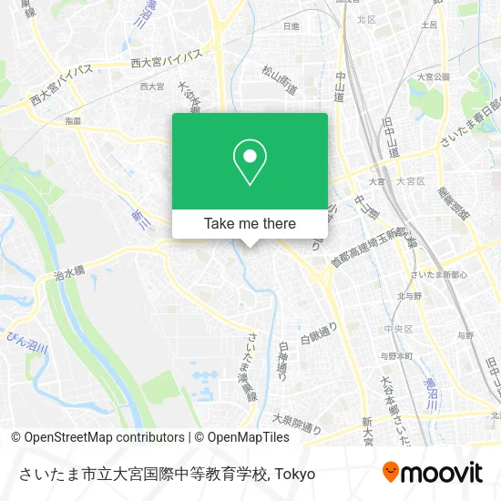 さいたま市立大宮国際中等教育学校 map