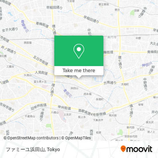 ファミーユ浜田山 map
