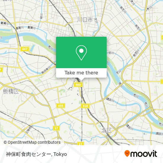 神保町食肉センター map