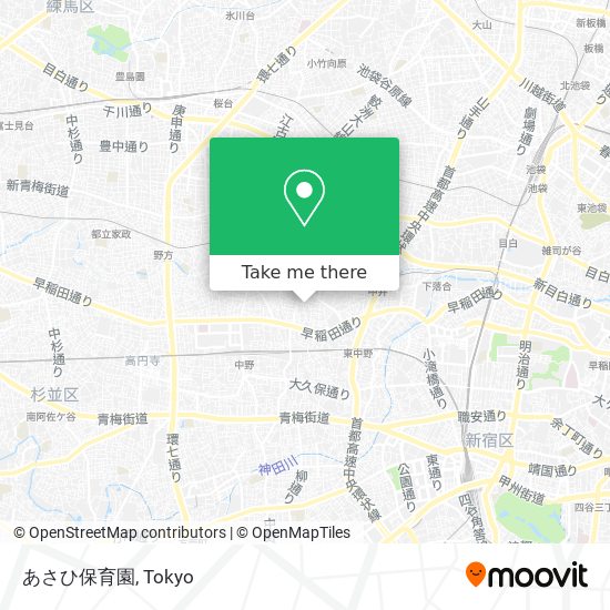 あさひ保育園 map