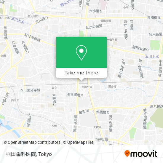 羽田歯科医院 map