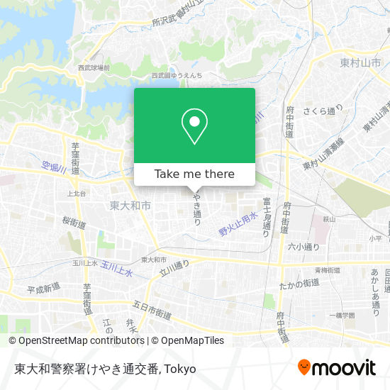 How To Get To 東大和警察署けやき通交番 In 東大和市 By Bus Moovit