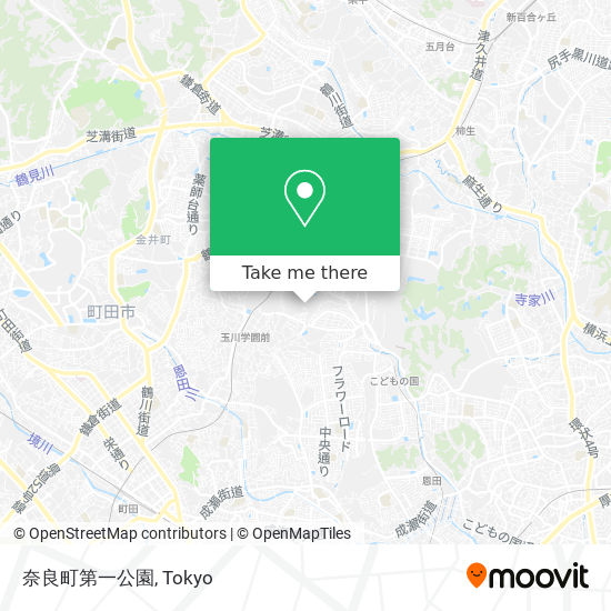 奈良町第一公園 map