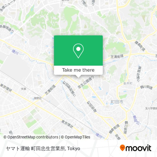 ヤマト運輸 町田忠生営業所 map
