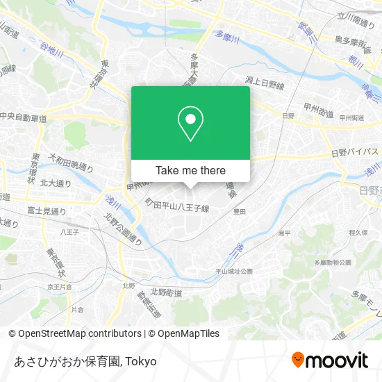 あさひがおか保育園 map