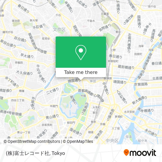 (株)富士レコード社 map