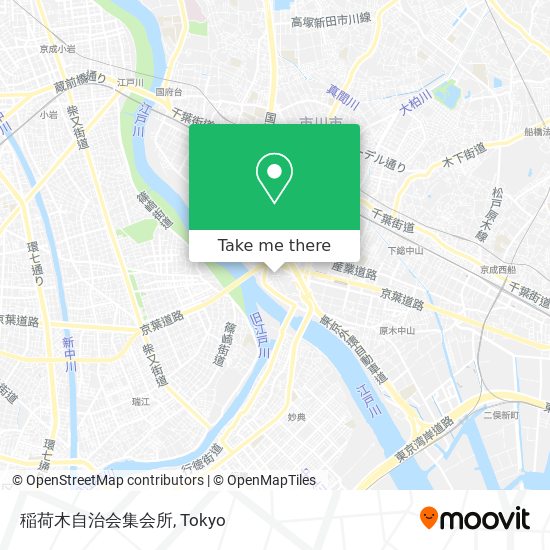 稲荷木自治会集会所 map