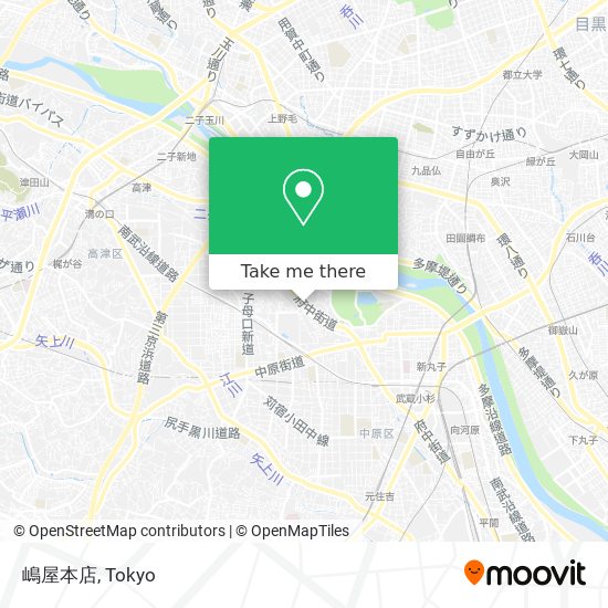 嶋屋本店 map