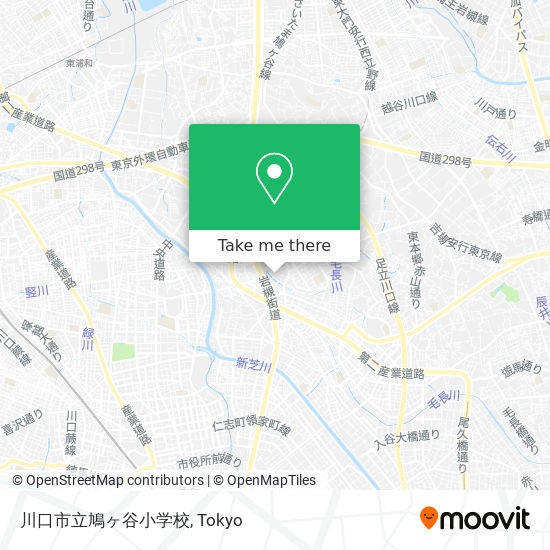 川口市立鳩ヶ谷小学校 map