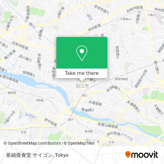 亜細亜食堂 サイゴン map