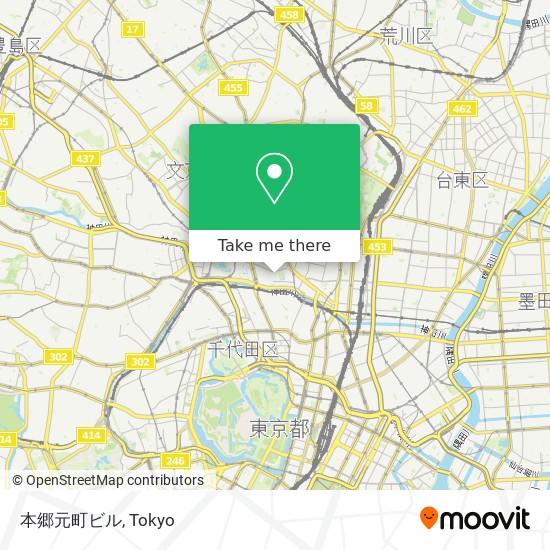 本郷元町ビル map